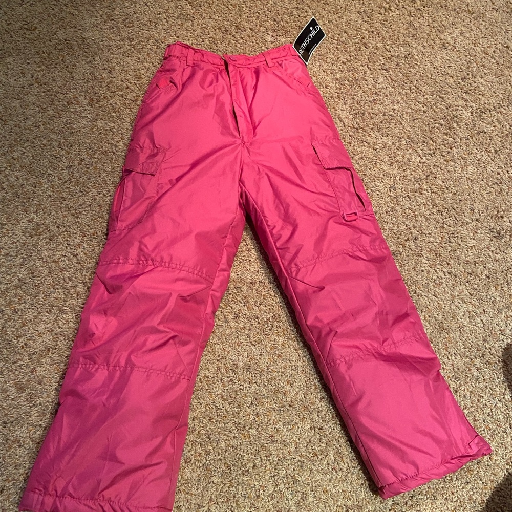 Pink Snow Pants